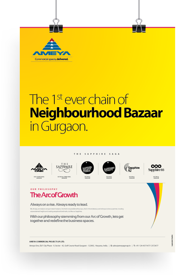 The 1st ever chain of Neighbourhood Bazaar in Gurgaon