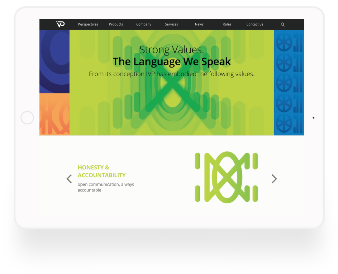 strong Values. The Language We Speak