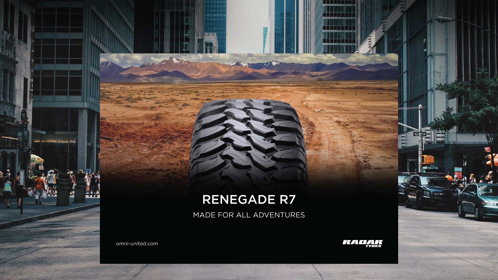 Radar Tyres - Renegade R7
